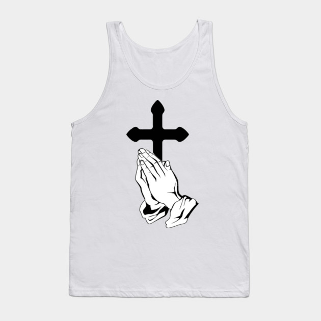 t shirt with praying hands